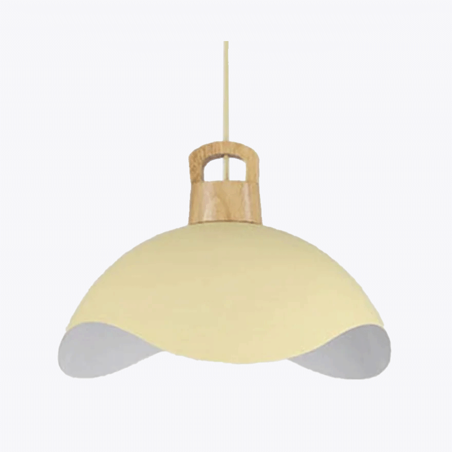 Morandi Metal Dome Kitchen Pendant Light, Macaron