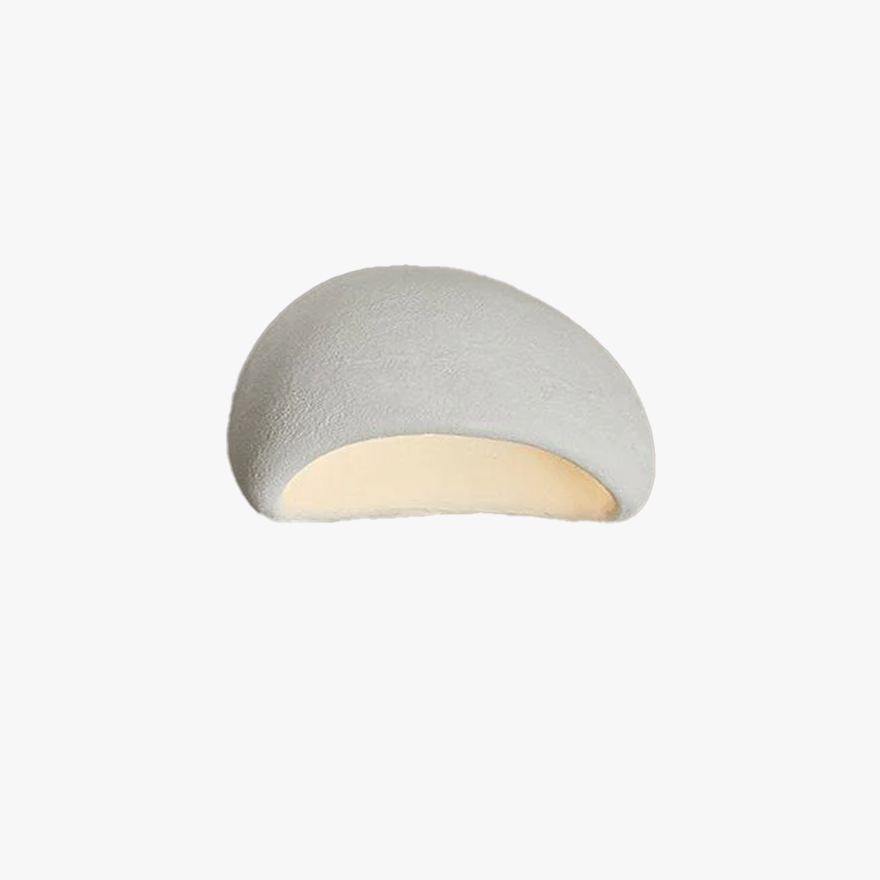 Morandi Resin Bread Shape Dining Room Ceiling Light, Dark Gray/Grey/Light Gray/Red/White