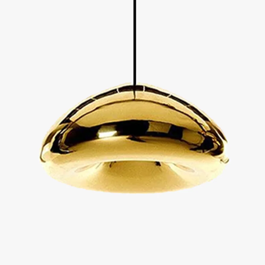 Sweden Glass Bread Dining Room Pendant Light, Gold/Silver/Rose Gold