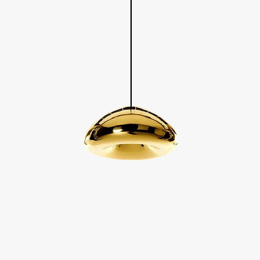 Sweden Glass Bread Dining Room Pendant Light, Gold/Silver/Rose Gold