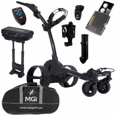 MGI Zip Navigator AT, All Terrain Electric Golf Cart Bundle