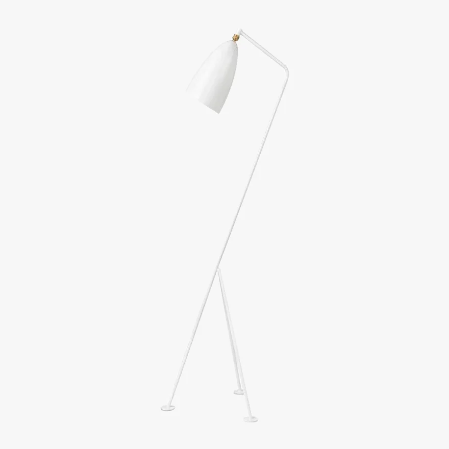 Morandi Metal Linear Study Room Floor Lamp, 5 Color