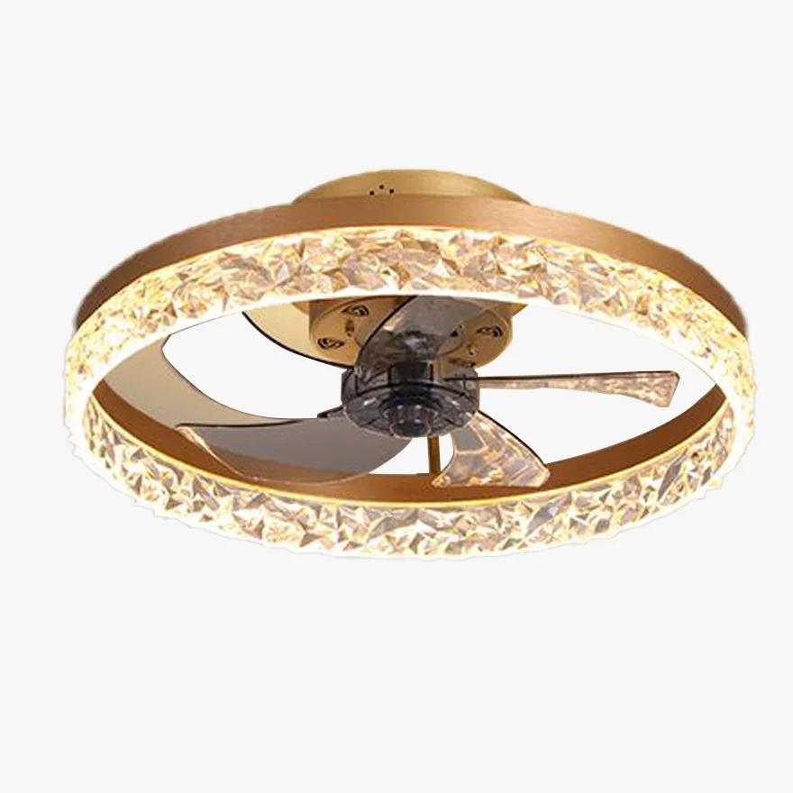 Retro Metal And Acrylic Annular Living Room Ceiling Light, Black/Coffee/Gold/White