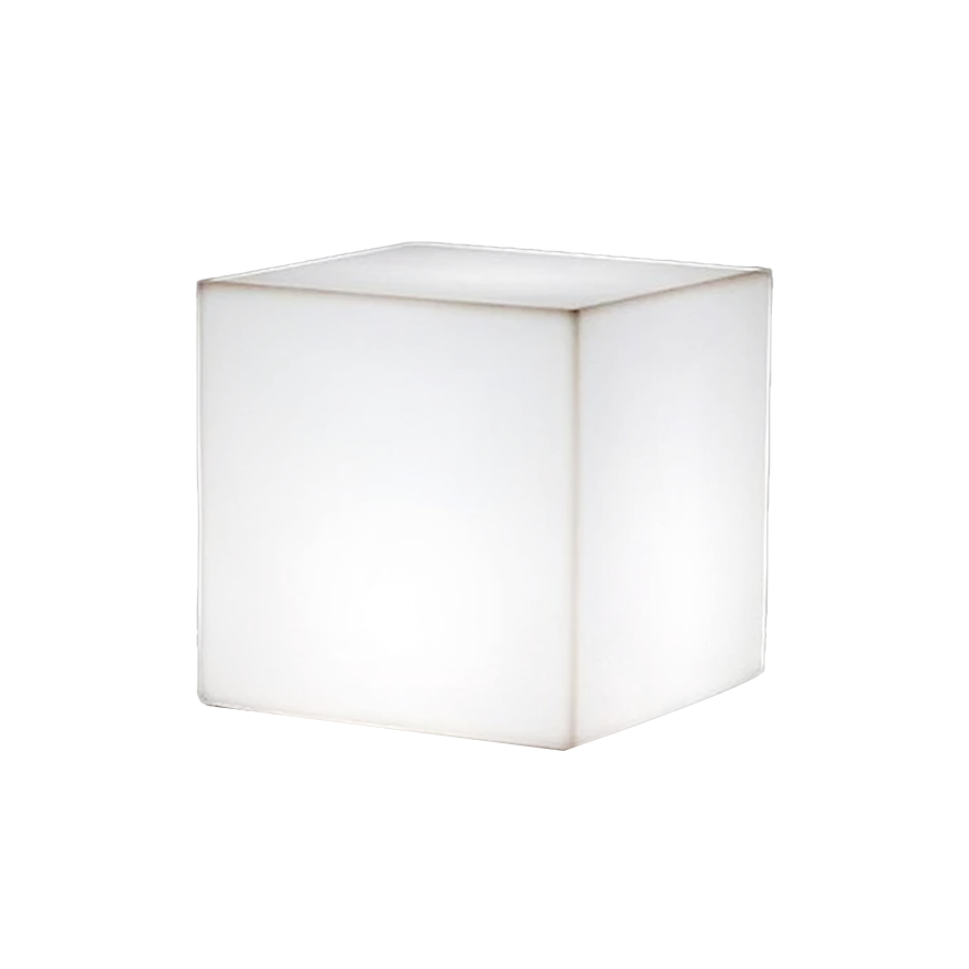 Classical Acrylic Geometric Garden Outdoor Light, White