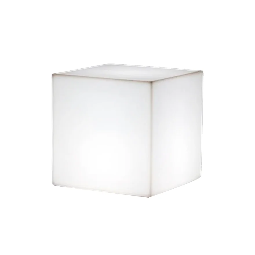 Classical Acrylic Geometric Garden Outdoor Light, White