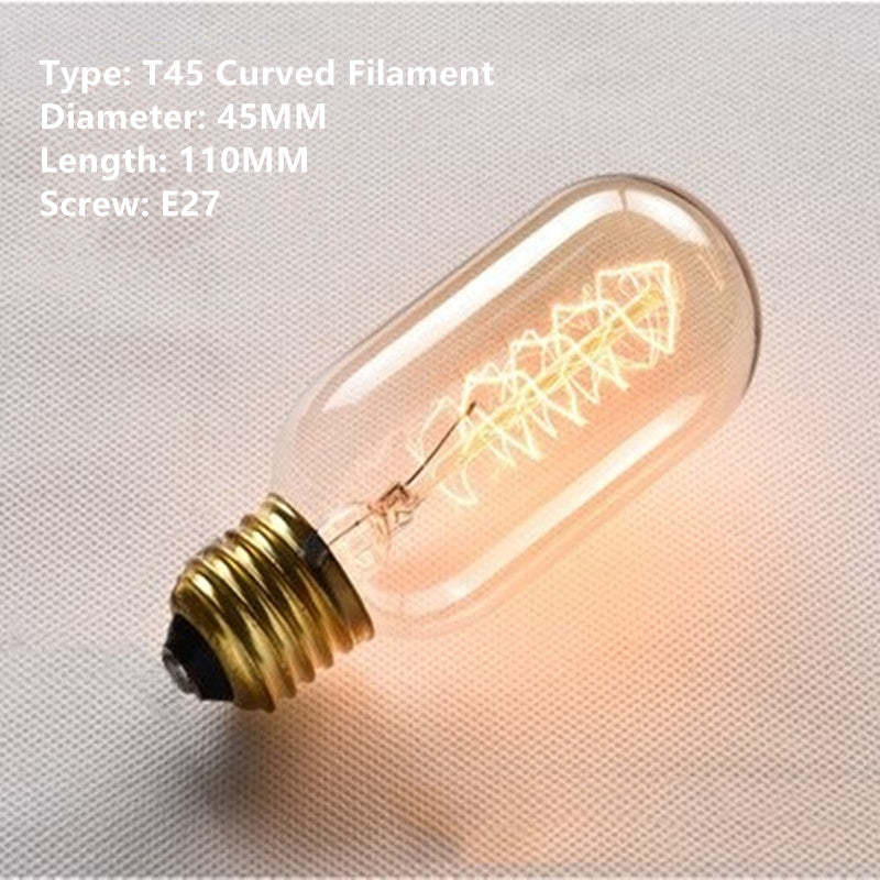 Retro Tungsten Bulb G80G95 E27 Screw Mouth 220V Bulb