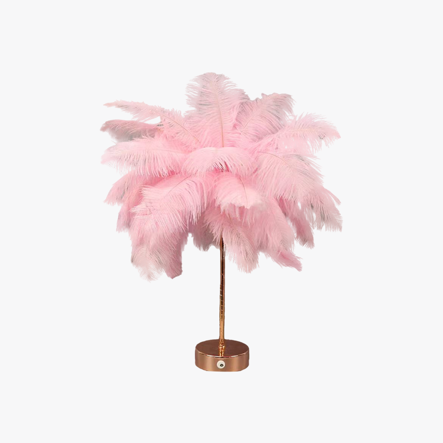 O'Moore Feather Table Lamp