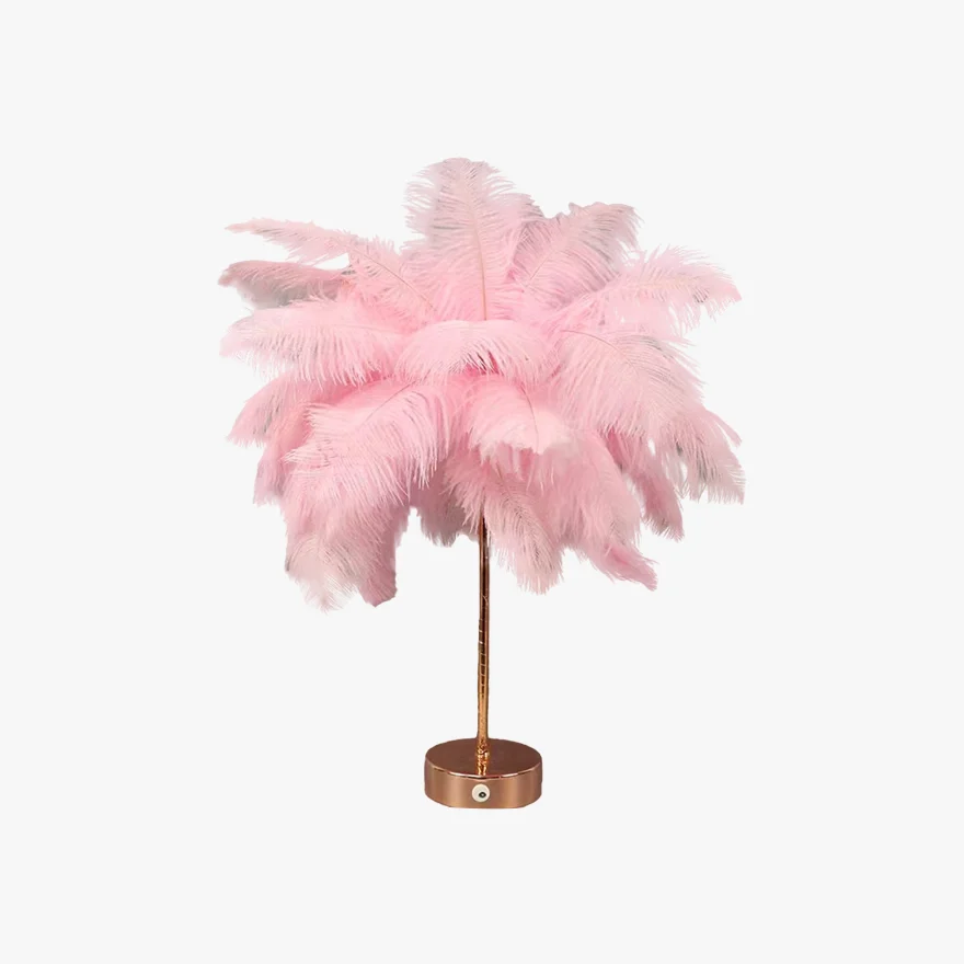 O'Moore Feather Table Lamp