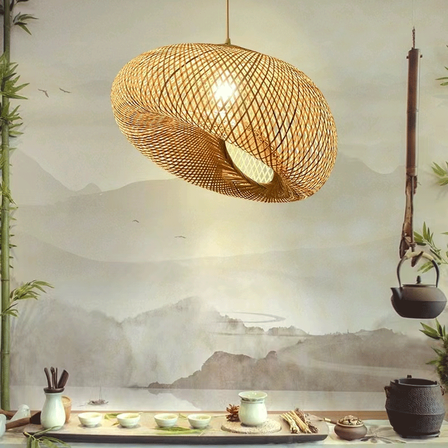 Bamboo Pendant Light