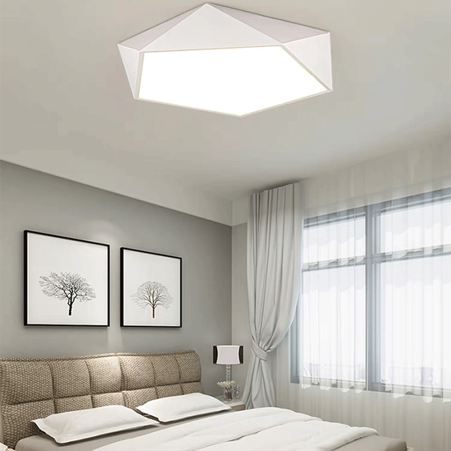 Quinn Flush Mount Ceiling Light, DIA 40/55CM